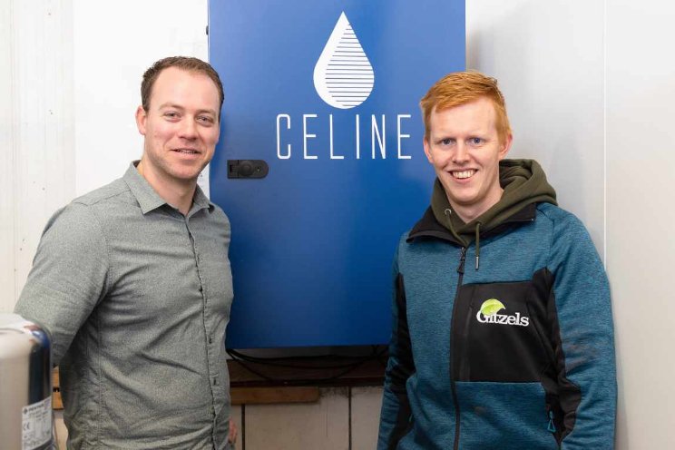 Eerste Celine meetsysteem bij Plantenkwekerij Gitzels Eerste Celine meetsysteem bij Plantenkwekerij Gitzels