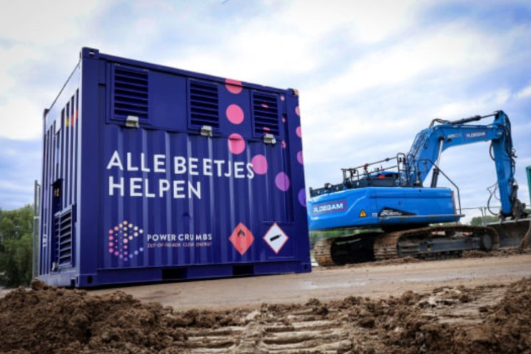 Powercrumbs helpt bij productie groen gas Powercrumbs helpt bij productie groen gas