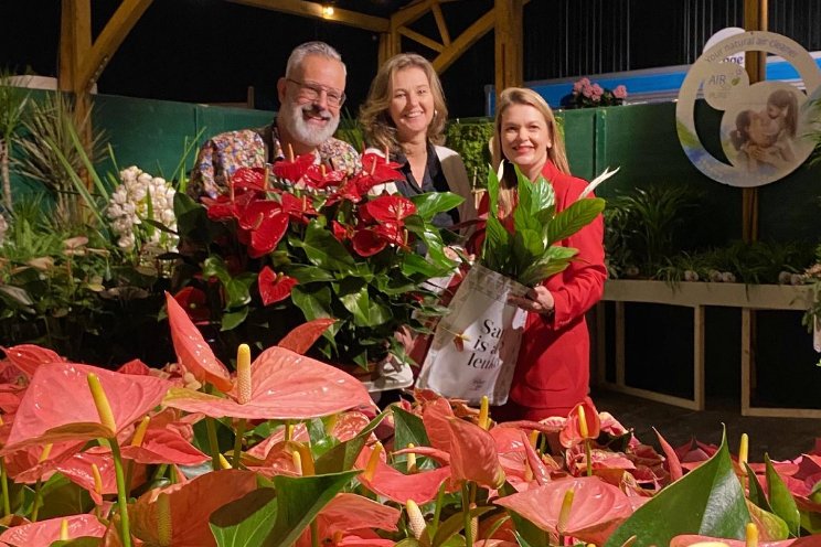 Planten gedoneerd na Margriet Winterfair Planten gedoneerd na Margriet Winterfair