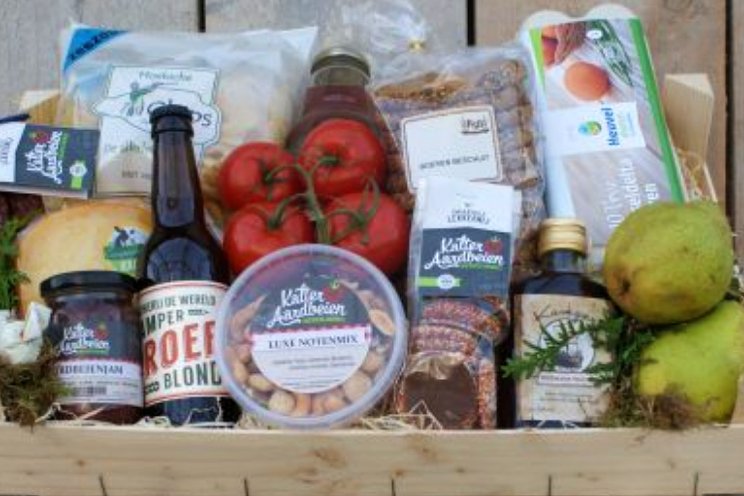 Met kerst steeds meer boerenpakketten Met kerst steeds meer boerenpakketten
