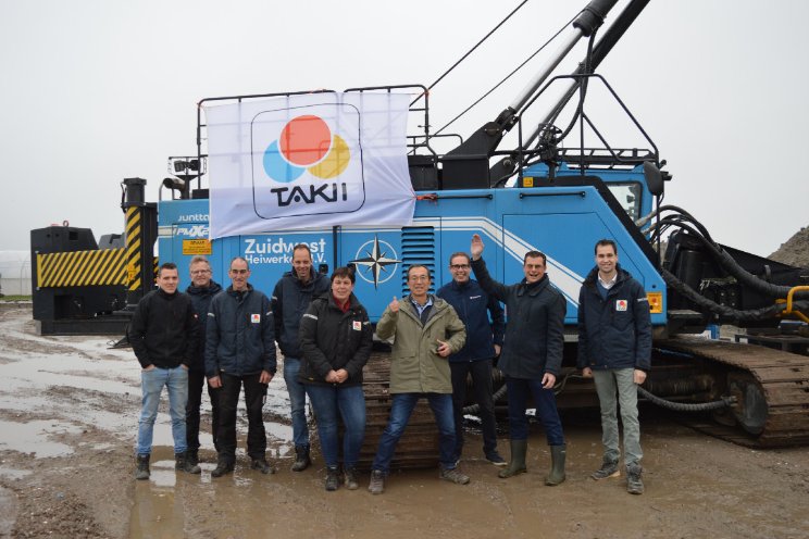 Start herbouw Takii-locatie Start herbouw Takii-locatie