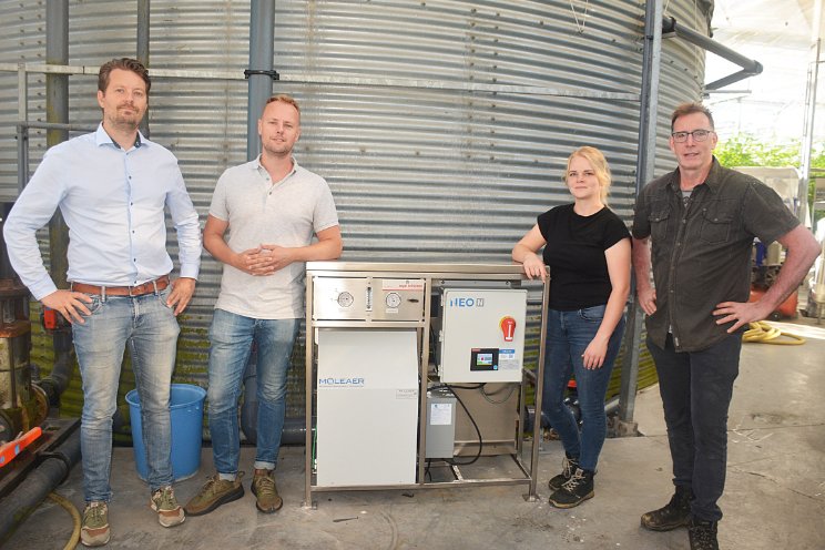 SIG&F-subsidie voor Moleaer-installatie SIG&F-subsidie voor Moleaer-installatie