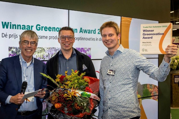 Hazeu Orchids wint Greenovation Award 2022 Hazeu Orchids wint Greenovation Award 2022